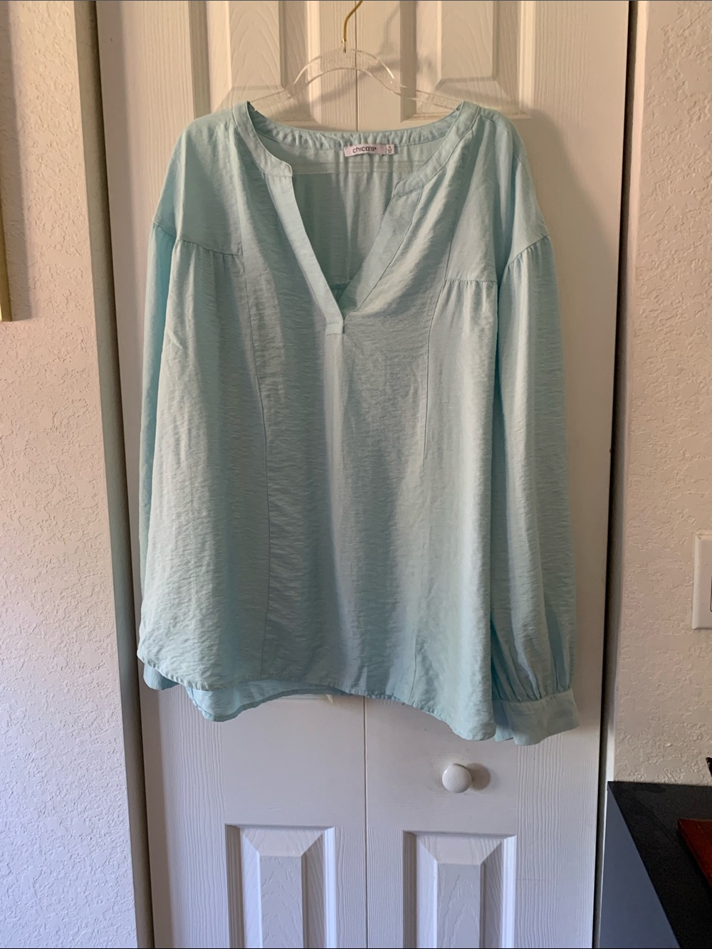 Chico's light Blue Top Size 4- US 20